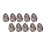 120Pcs P80 Plasma Torche Consommable Découpe CNC 80A P80 Plasma Torch Pointe ÉLectrode Buse 2