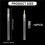 Acrylic Paint Markers,12 Pcs Empty Markers, Fillable Paint Touch  Pen, Round Tilted Flat  Refillable Paints 6