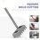 SDS  Square Hole Cutter for 86-Type Electrical Junction Boxes, Heavy-Duty Concrete Wall Punch Tool 4 Pack 7