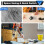 2X SDS  Shank Drill Bit Holder Keychain SDS Shank Adapter Extension Bar Socket Adapter Easy Change Hand-Held Holders 4