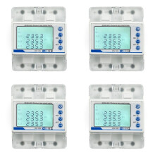 4X 3 Phases 380 V 100 A Tuya WiFi Intelligent Bidirectionnel KWh Mètre sur Sous Tension Protecteur Relais Commutateur Limite de Courant