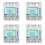 4X 3 Phase 380V 100A Tuya WiFi  Bi-Directional KWh Meter over Under Voltage Protector Relay  Current Limit 1