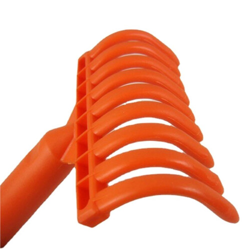 8X Olive Rake Heads 9-Tooth Rake Multipurpose Plastic Shovel Rake Olive Picking Rake Inner Diameter 2.5cm 2
