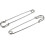 40 PCS 4 Inch Large Metal Safety Pin 4