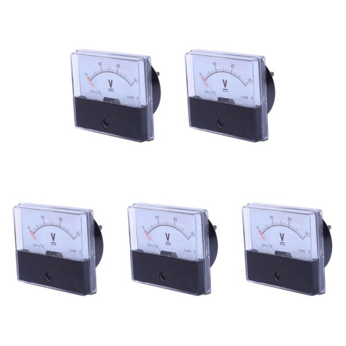 5X DH-670 Accuracy  30V Analog Panel Meter Voltmeter