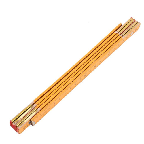 5X Portable Carpenter Wooden Folding Ruler 100cm/39inch