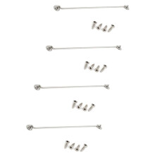 4pcs 40.6cm Catch Eye Cabin Hook Shed Gate Door Window Lock Hasp