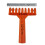 8X Olive Rake Heads 9-Tooth Rake Multipurpose Plastic Shovel Rake Olive Picking Rake Inner Diameter 2.5cm 4