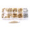 600X Messing M2 Hex Spalte Standoff Support Spacer Schraubenmutter Sortiment Kit 7