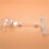 4pcs 6.5 Inch Height Transparent Plastic Double Clips Adjustable  Sign Card Display Holder 3