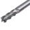 2X Swt Fresa De Topo De Corte Rasgo Fresa 4 Flauta 1/4 Polegadas Haste 1/4 Polegadas Diâmetro 5