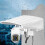 3X Sun Shade Protective Cap Camera Top Cover Security Camera Cover Shield Camera Housing Cover Rain Protector 6