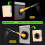 2X Fireproof Document Bag, Waterproof Document Storage Bag with 2 Pockets,Fireproof Money Bag for Cash 4