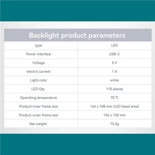 4X for  Lithophane Led Panel CMYK LED Backlight Board PLA Basic CMYK Lithophane Bundle 3D Print Lithophane DIY 2