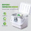 4X 60 Days USB Temperature Data Logger -30 -+60  Report with App IP67 Disposable High-Precision Recorder with Warning 3