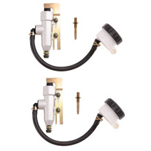 2X 9010-080400 Rear Foot Brake Master Cylinder Pump for CF500 ATV UTV Go Kart Motorcycle 2011-2016 Hydraulic Brake Pump