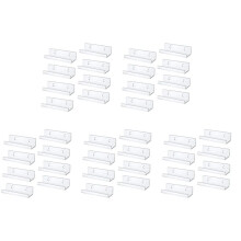 Clear Vinyl Record Shelf Wall Mount 40 Pack,Acrylic Album Record Holder Display,Vinyl Record Shelf Stand