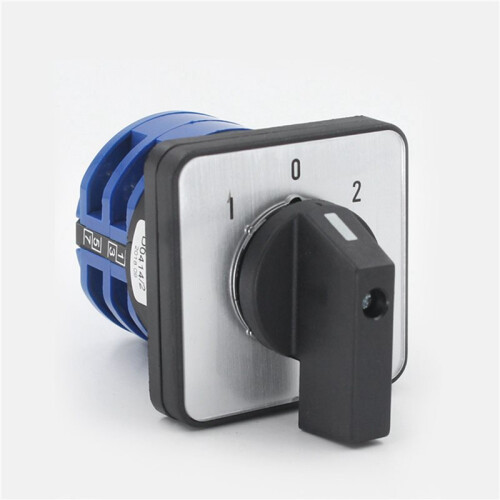 3X Changeover Selector  3 Positions 8 Terminals Universal Rotary Cam Selector Latching Switches 32A 2