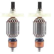 2X AC220-240V Hammer 9Teeth Armature Rotor for PH65A PH-65A 85A 75A 95A Electric Pickaxe Impact Drill Armature