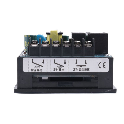 3X Hot Stamping Temperature Controller with Timer and Counter Function  Alarm Heat Press Machine Thermostat Black 1