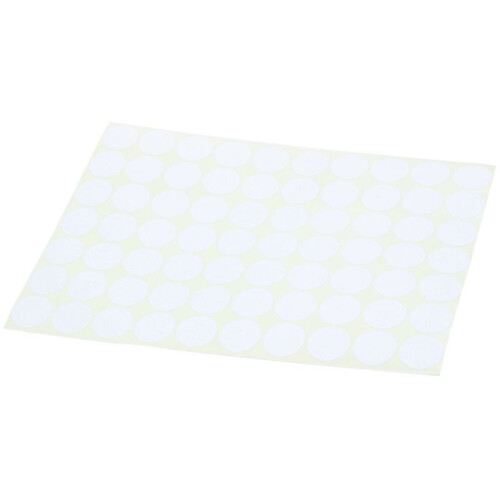 300pcs 19mm Circles Round Code Stickers Self Adhesive Sticky Labels White 2