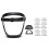 3X Work Protection Mask Full Face Protector Shield Transparent Facial Protector Face Dustproof with 30 Filter Black 2