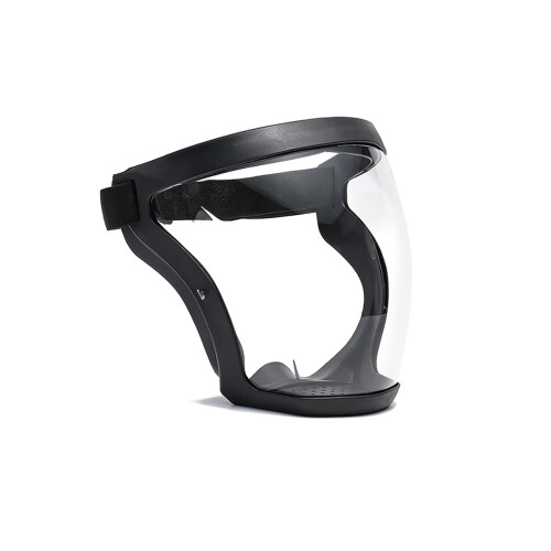 3X Work Protection Mask Full Face Protector Shield Transparent Facial Protector Face Dustproof with 30 Filter Black 2