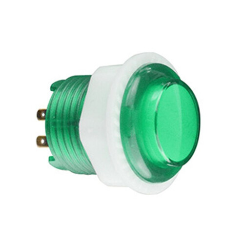 Quality ABS Game Machine Push Button  with Light Illuminate 24mm Arcade Game Console Button with 4 Terminal B 1