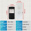 3X Ceiling Fan Remote Control Kit,Small Size Universal Ceiling Fans Light Remote, Light,Timing Wireless Control 110v 7