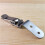 2X 90 Degrees Duck-Mouth Buckle Hook Lock Spring Loaded Draw Toggle  Clamp Silver Hasp  Catch B 5