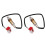2X Syrgassensor 0258003806 Passar för - -Boxster 986 Cabriolet Bildelar 1