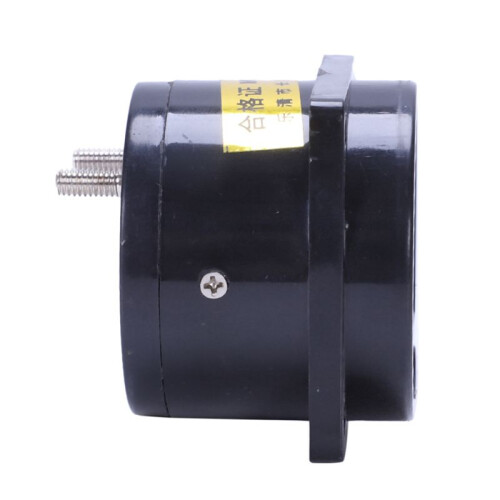 3X AC 0-3A Round Analog Panel Meter Current Measuring Ammeter Gauge Black 2
