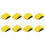 8X Bloco de Lixa Manual de 5 Polegadas para Lixa de Gancho e LaçO Almofada de Polimento Almofada de Polimento Ferramentas Abrasivas 1