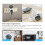 Power Meter Digital Wattmeter Electric Meter,Voltmeter  Cost Meter Socket 45Rotatin EU Plug 7