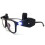 4Pcs/Lot  Reading Lights Portable Flexible Eyeglass Clip Book Lights Students Dormitory Study Light Book Clip Lamp 8