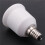 48-Pack E12 Naar E26-Adapter E12-Lampfitting Naar Middelgrote Voet E26 E27-Converterlampfittingadapter Kroonluchterfitting 10