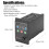 5X 220V 750W Single-Phase Input 3-Phase Output Motor Driver Frequency Converter with Four-Digit Digital Tube Display 8