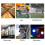 3X 360 Degree Adjustable - 2 in 1 E27 Splitter Socket Adapter. E27 Standard LED Bulb Socket Adapter 7