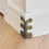 20PC Skiffers Baseboard Corner Protectors,Solid Brass Skirting Board Protectors,Baseboard Corner Protectors Bronze 8