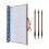 12X Inkless Chinese Calligraphy Set Reusable Water Writing Magic Cloth Scroll Traditional 2