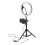 26CM LED Ring Light Dimmable Lighting Kit Phone Selfie Makeup Live Lamp +Tripod 1