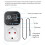 Digital Temperature Controller,Reptile Thermostat Timer  Plug with Sensor for Home, Greenhouse Aquaculture EU Plug 4