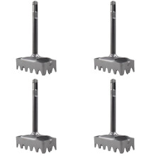 4X Square Drill Hole Opener Electric Hammer Hole Expansion Plumber Electrician Wall Slotting Installation Socket Tool
