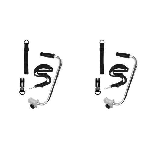 2X Weed Eater Handle, String Trimmer Handle, Ergonomic Trimmer Grip Weed Eater Strap with Shoulder Strap Harness