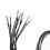 100Pcs Waterproof DS18B20 Temperature Sensor, Digital Temperature Thermal Cable Temperature (-55- +125) - 1 Meter 5