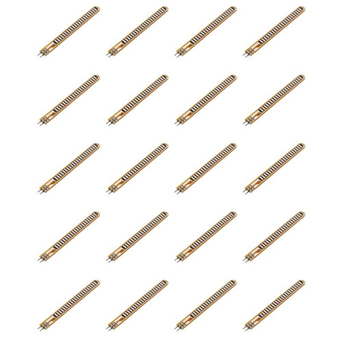 20X Flex Sensor 2.2 Inch Flex Sensor for Manipulator Electronic Glove Accessories Flex2.2Inch Flex Sensor