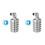 2X 304 Stainless Steel Fully Automatic Water Level Control Float Valve, Automatic Water Level Controller 1