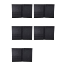 5X Pu Leather A4 Writing Clipboard Business Notepad Clip Boards Meeting Conference Document Organizer