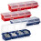 8 Pcs Screw Organizers and Storage Bins with Locks Plastic Hardware Organizer Box with Compartment Bolt Organizer 2