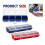 8 Pcs Screw Organizers and Storage Bins with Locks Plastic Hardware Organizer Box with Compartment Bolt Organizer 8